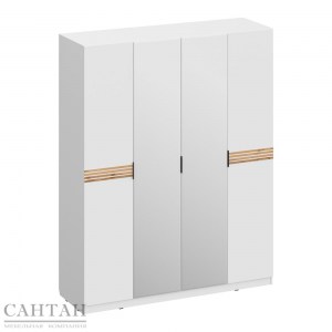 Нао ШК-4106 Шкаф 4-х створчатый с зеркалами